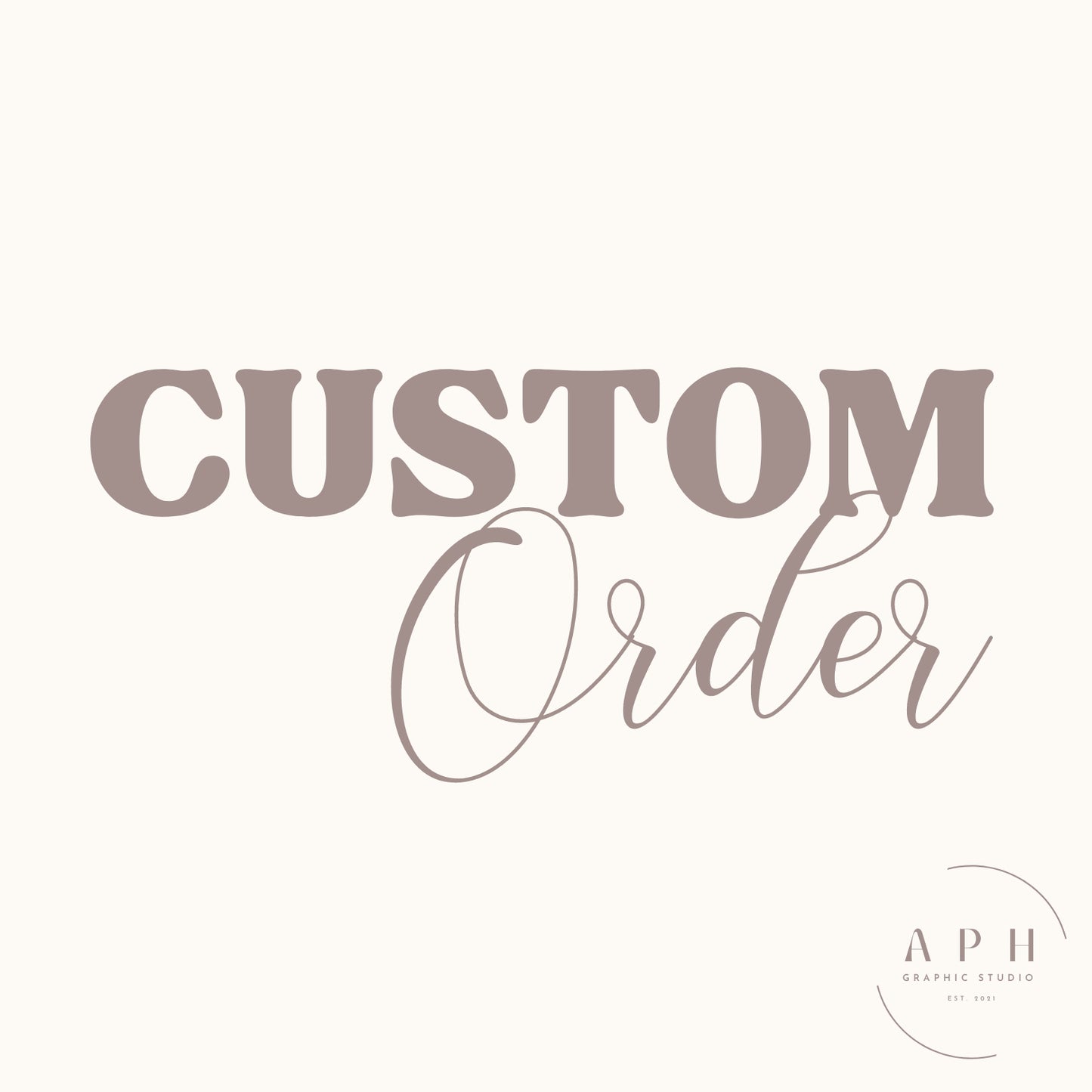Custom Order Lily Benjamin