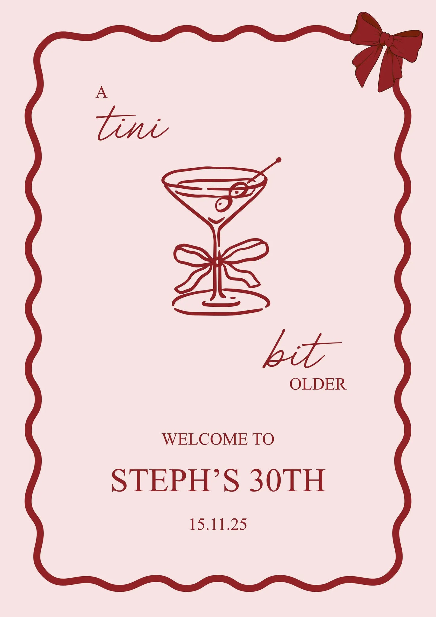 A Tini Bit Older - Digital File