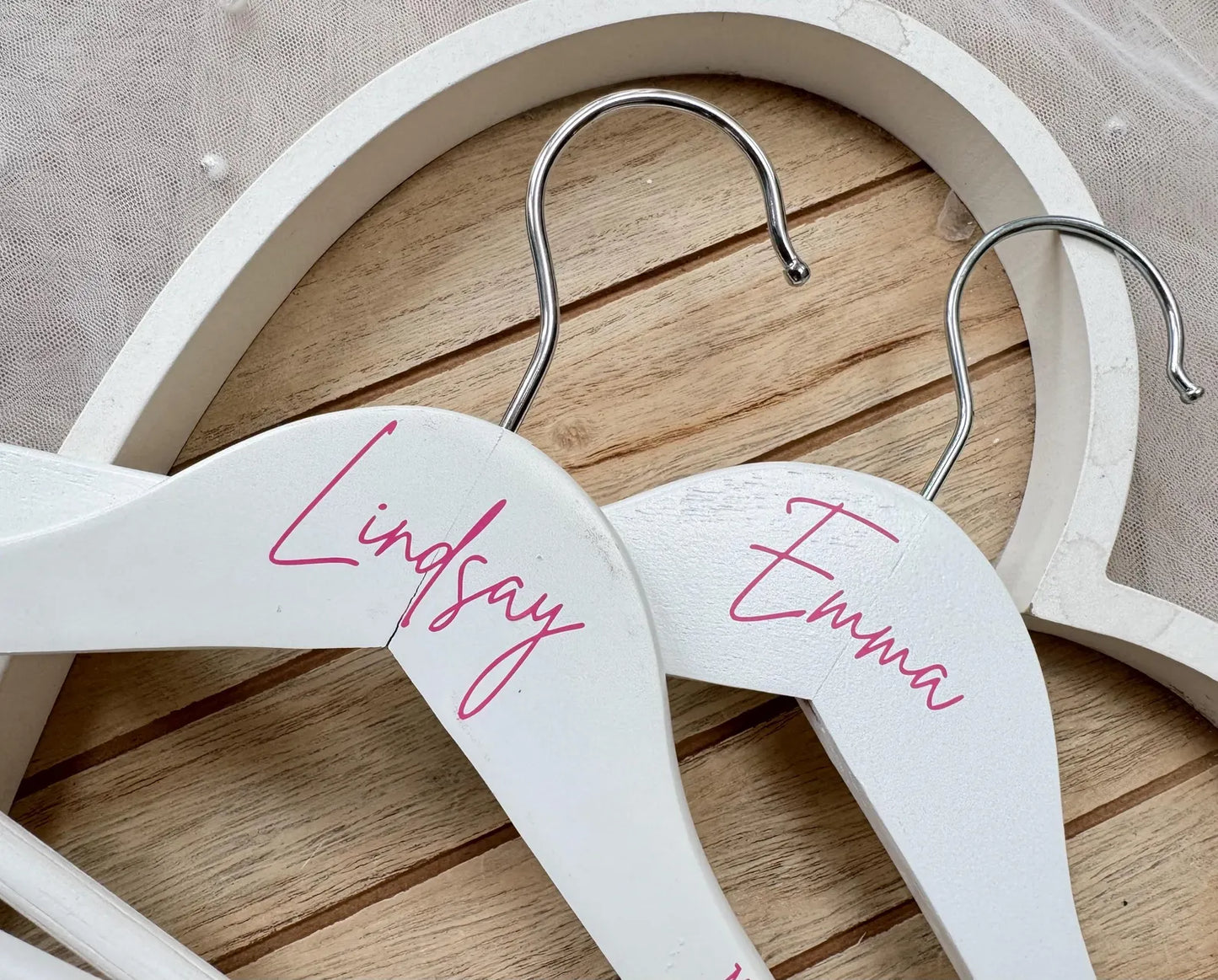 Personalised Signature/Typewriter Hanger Vinyl