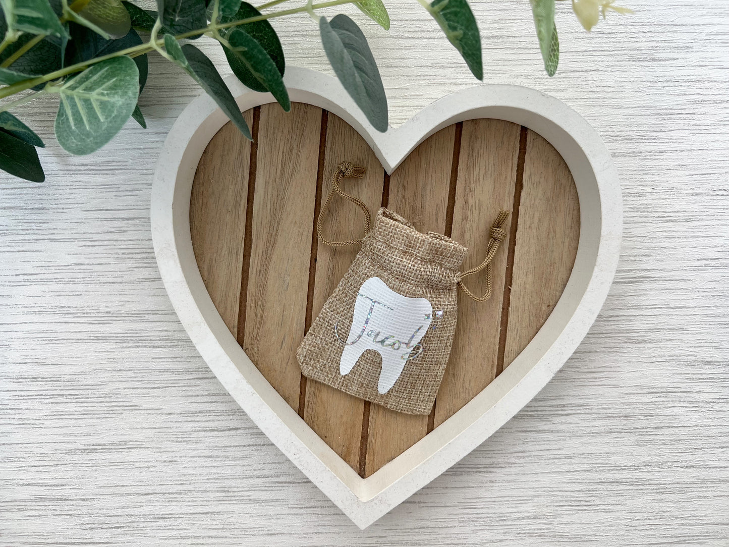 Personalised tooth fairy pouch