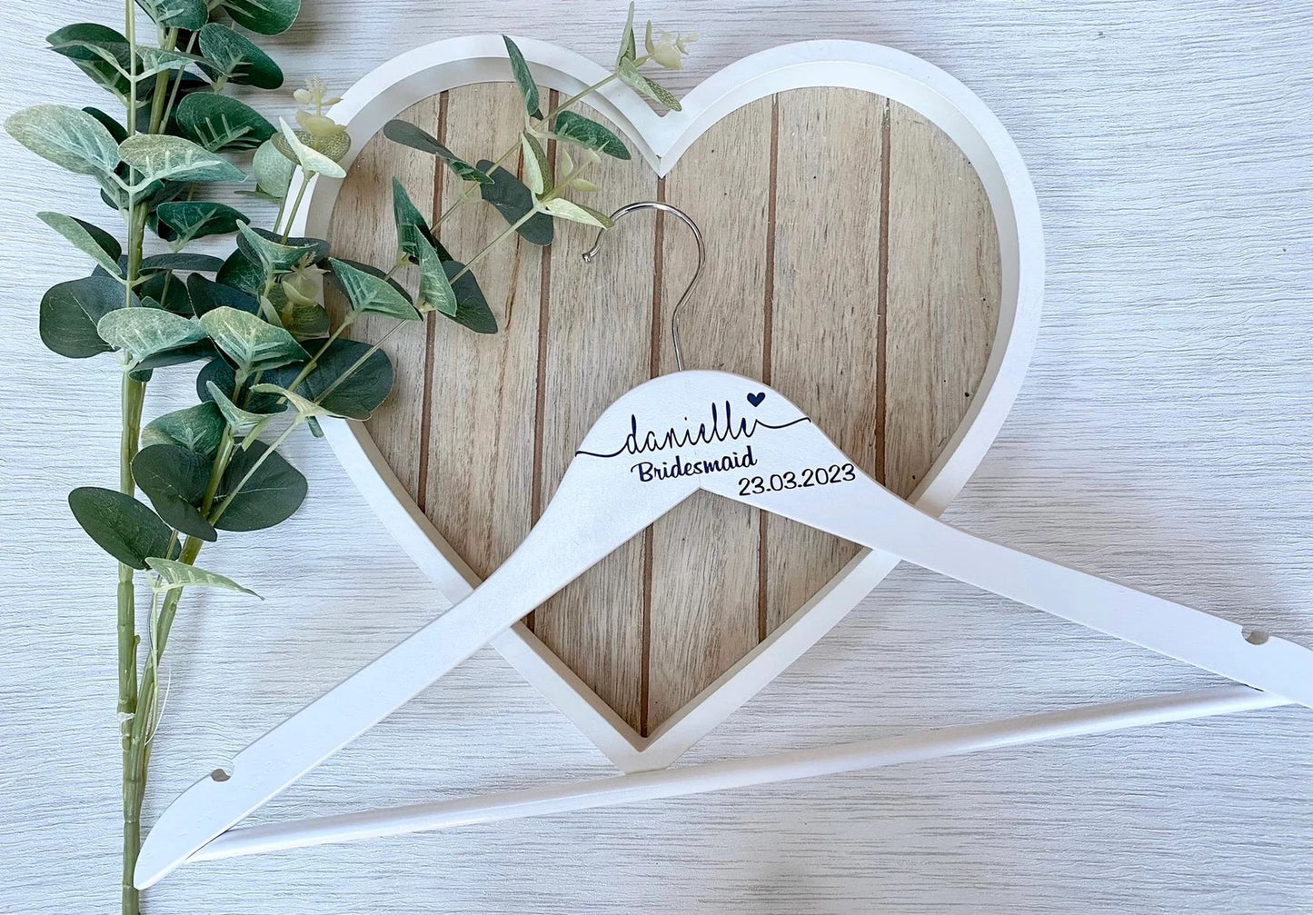 Wedding hanger decal