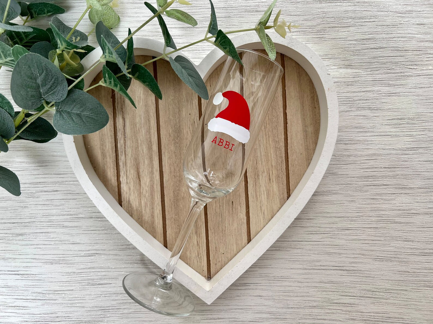 Santa hat decal