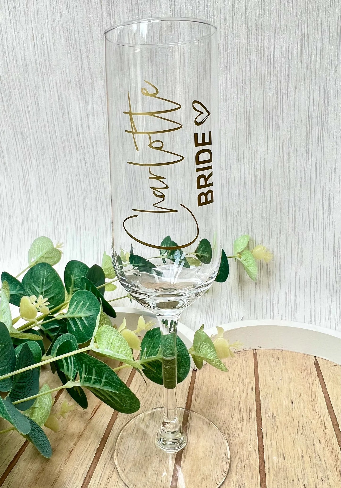 Wedding glass decal