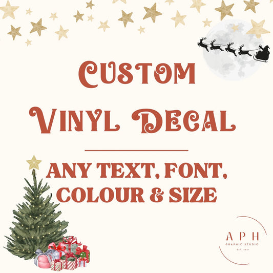 Create Your Own Vinyl - Christmas Font Edition