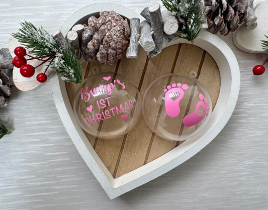 Bump's 1st Christmas Sticker