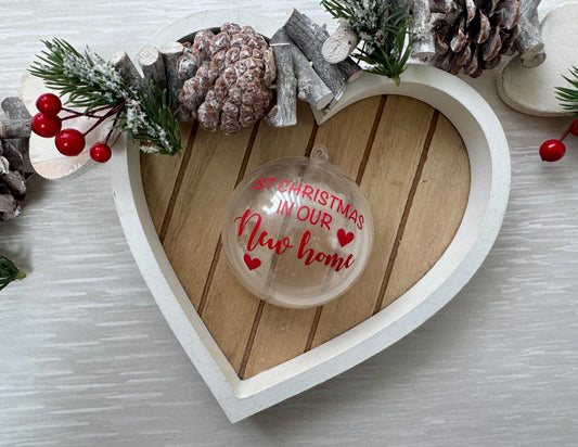 1st Christmas - New Home Sticker