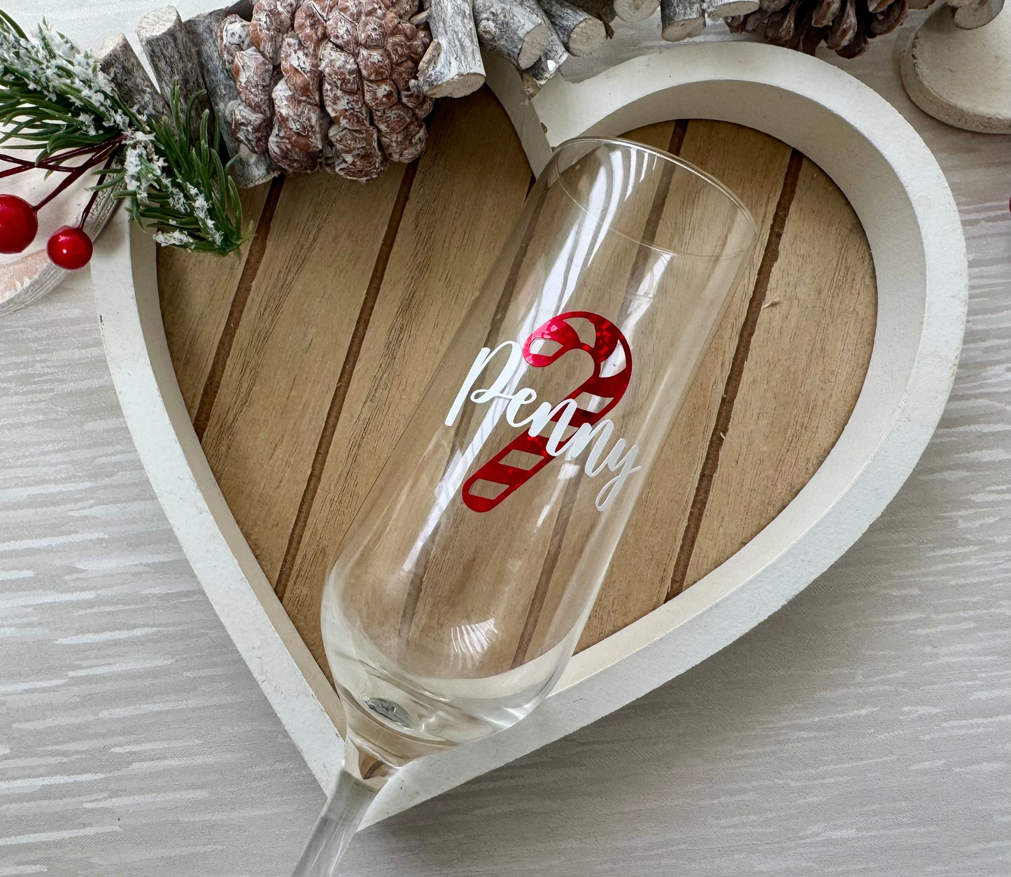 Personalised Candy Cane Sticker