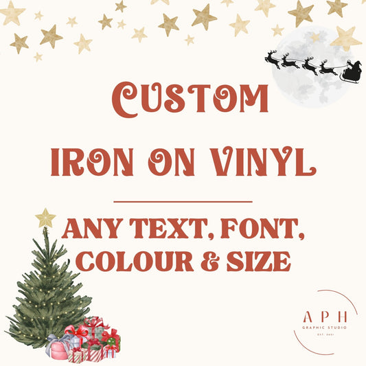 Create Your Own HTV - Christmas Font Edition