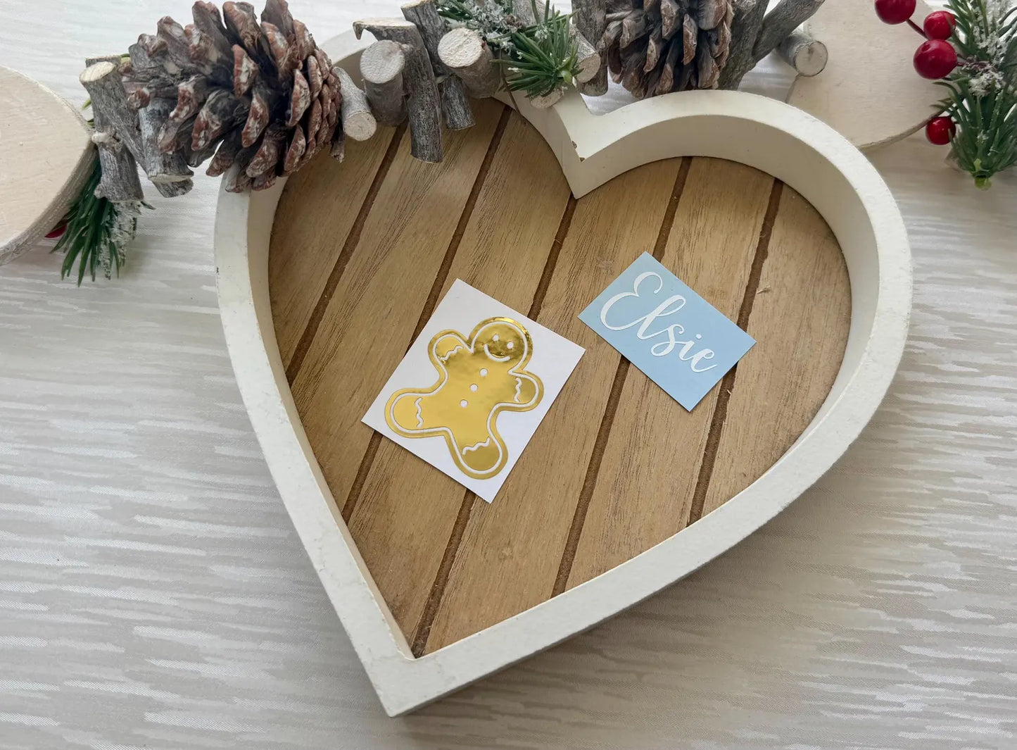Personalised Gingerbread Sticker