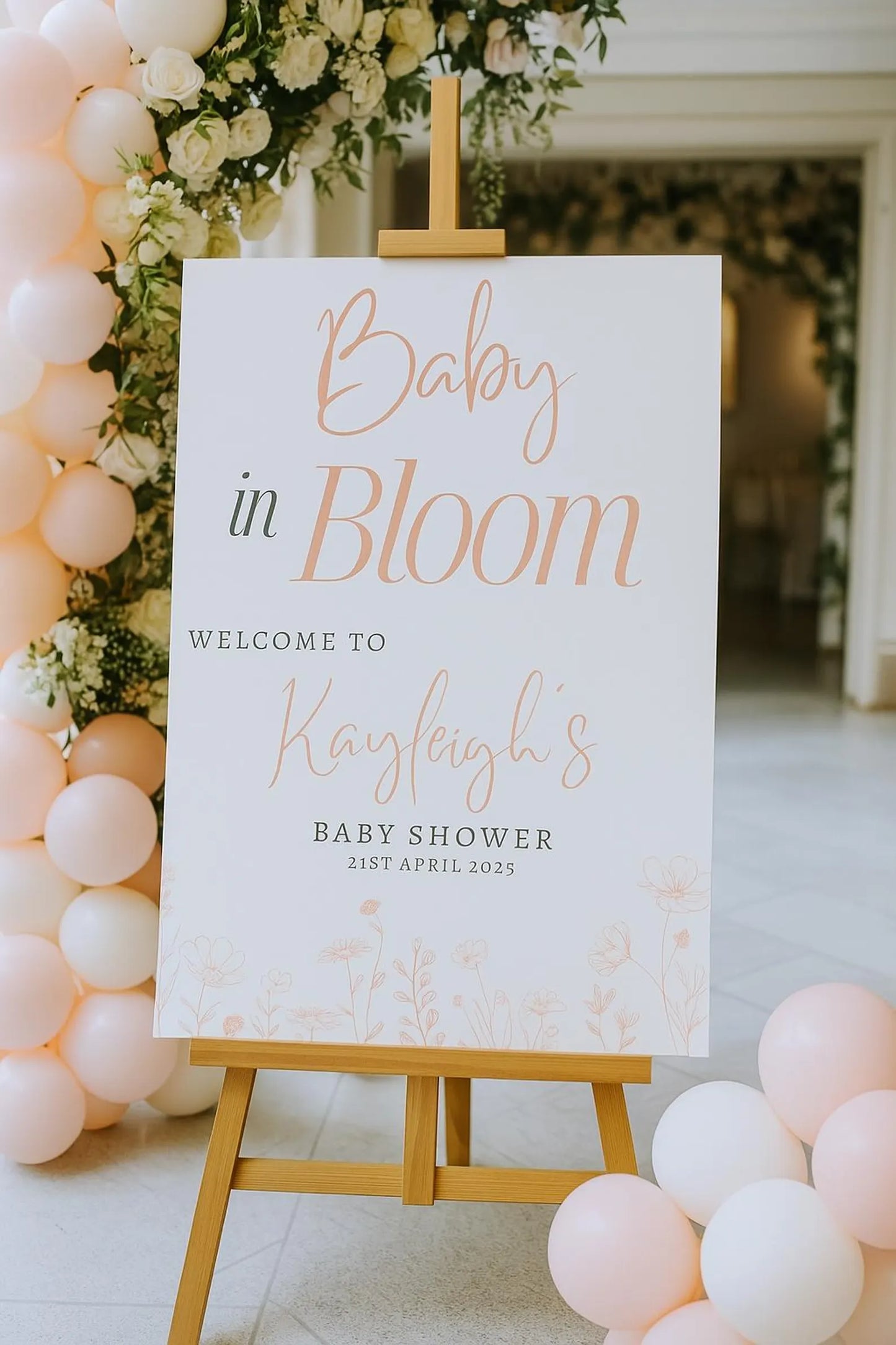 Baby In Bloom - Digital File