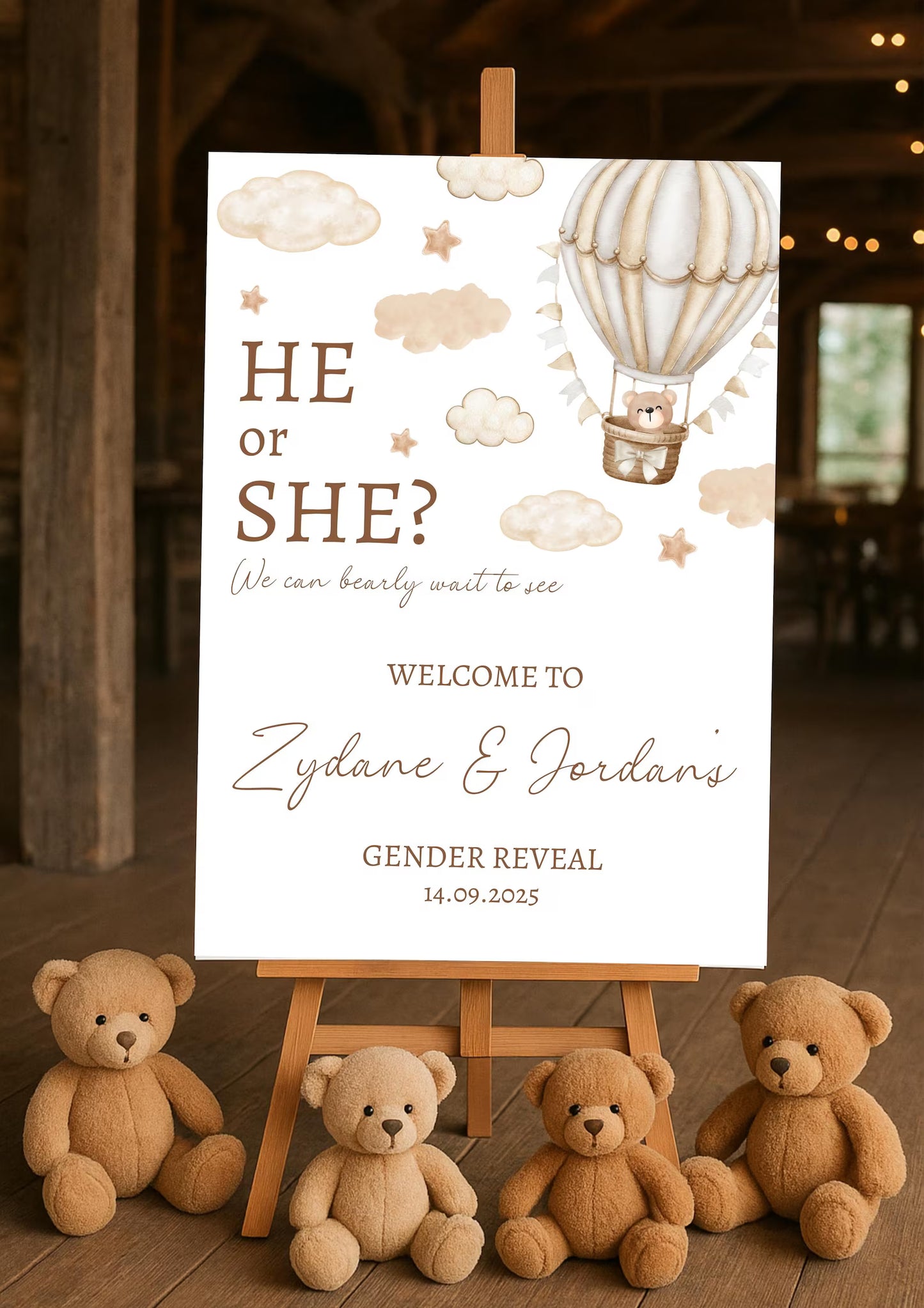 Neutral Gender Reveal - Digital File