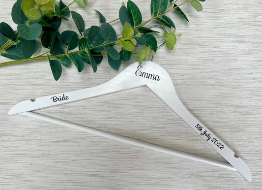 Personalised Script Hanger Vinyl