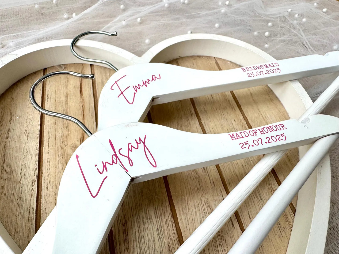 Personalised Signature/Typewriter Hanger Vinyl