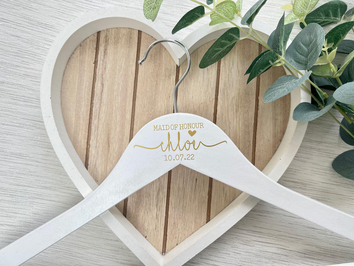Personalised Calligraphy Signature Hanger Vinyl