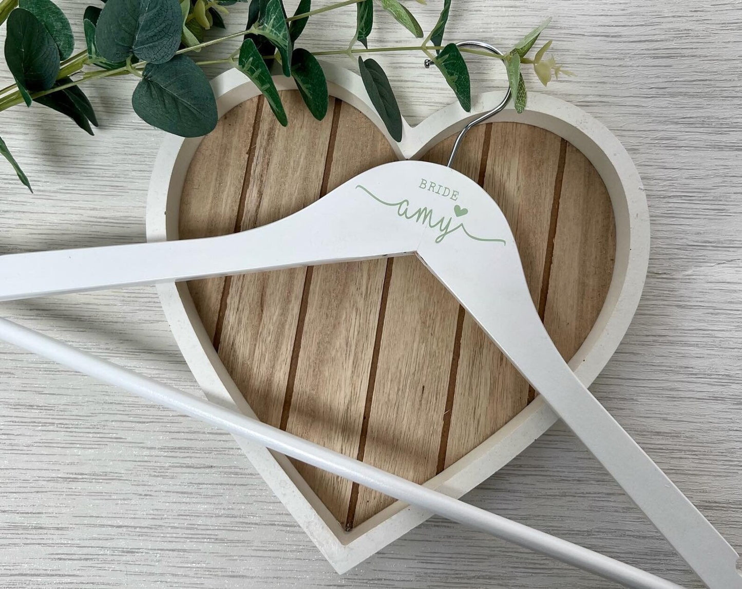 Personalised Calligraphy Signature Hanger Vinyl