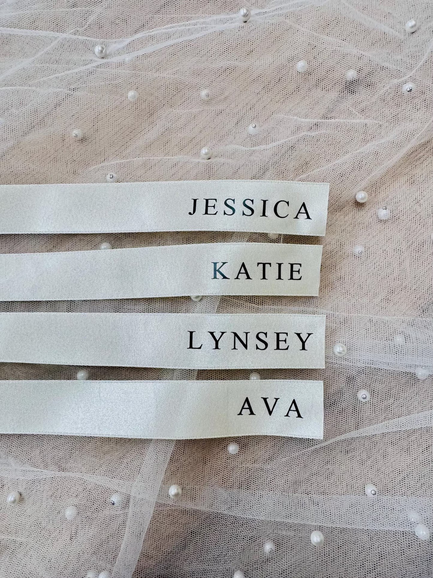 Personalised Ribbon HTV