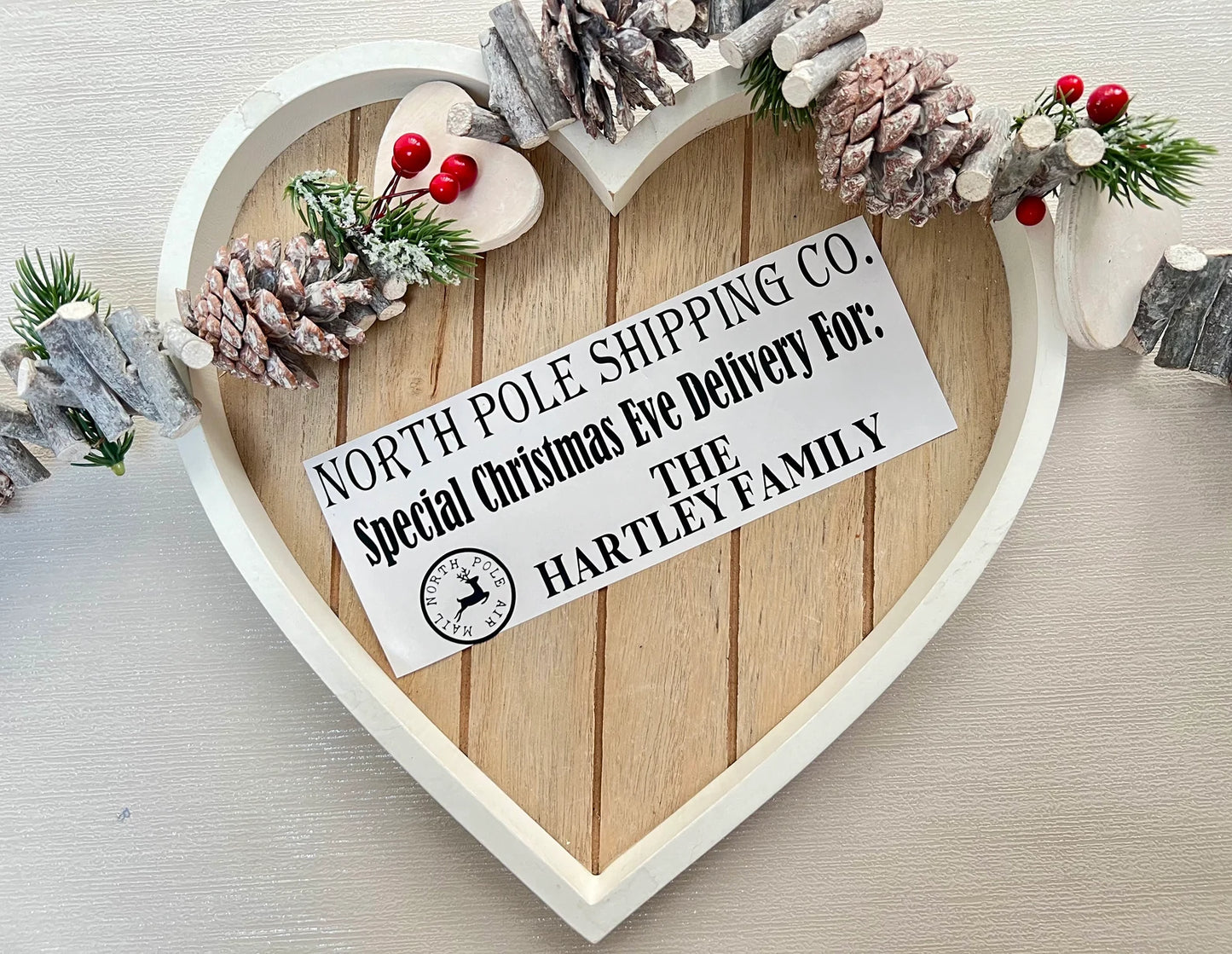 Special Christmas Eve Delivery Sticker